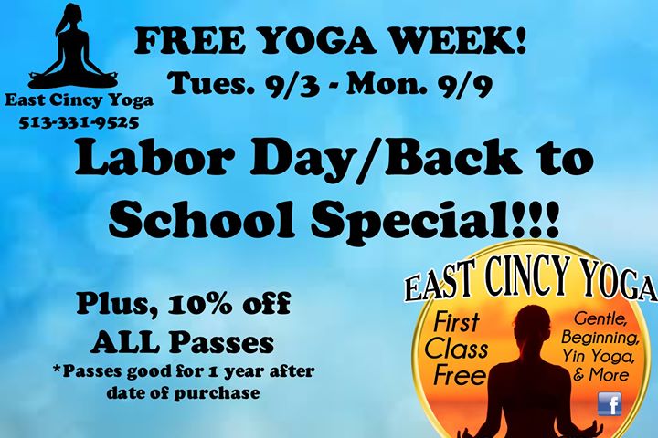 East Cincy Yoga's cover photo