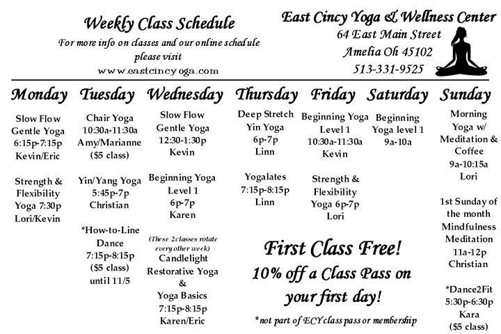East Cincy Yoga's cover photo