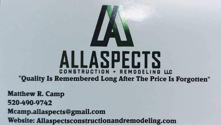 All Aspects Construction & Remodeling LLC's cover photo