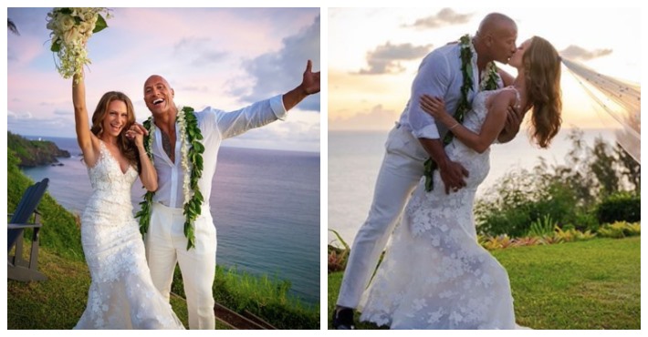 Dwayne 'The Rock' Johnson Marries Longtime Partner Lauren Hashian